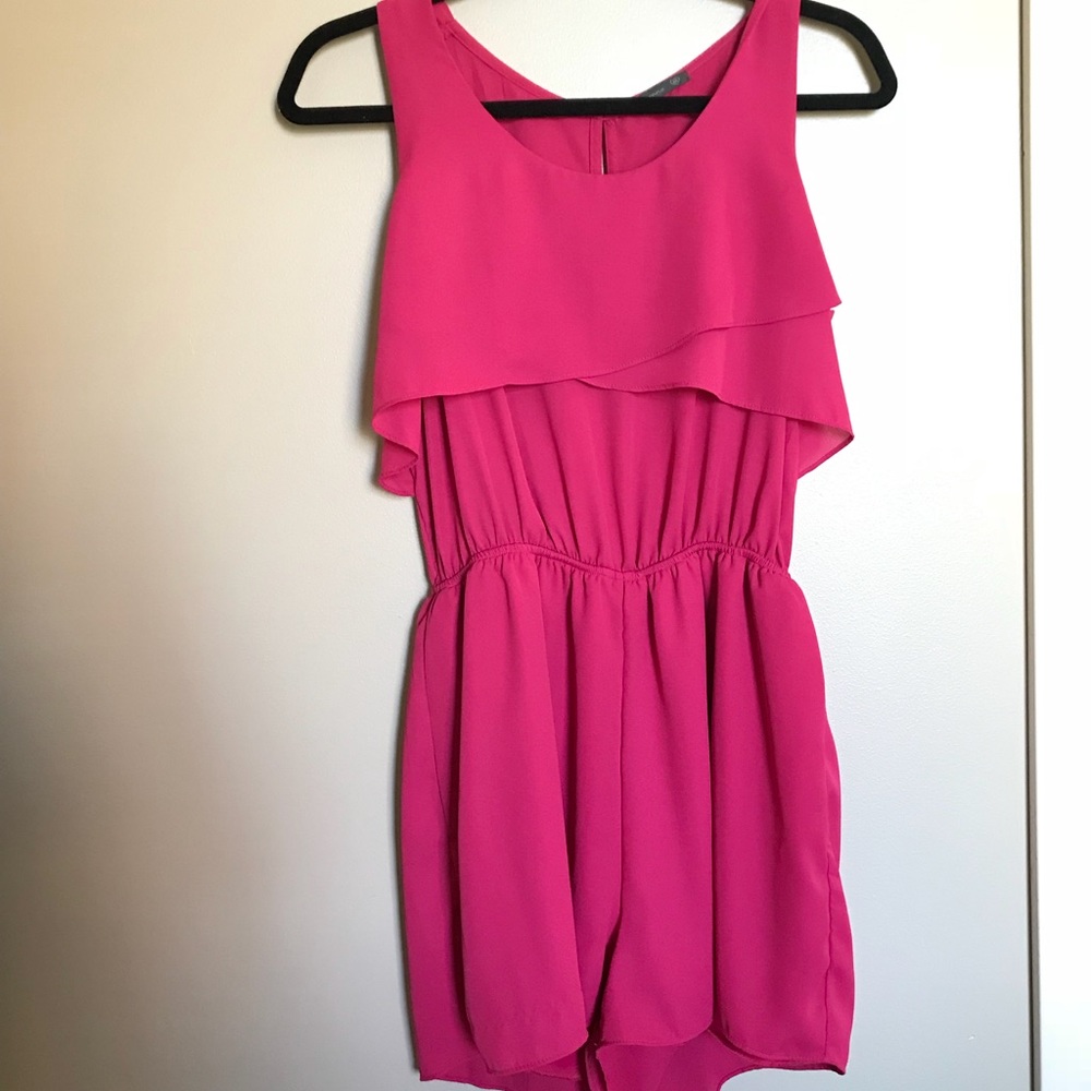 TJ MAXX PINK ROMPER
